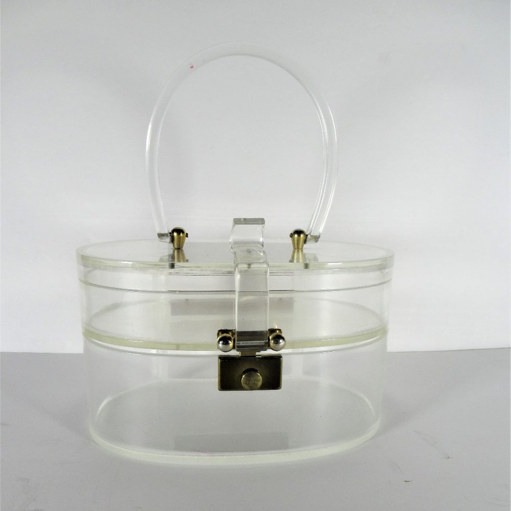 RARE Vintage 1950’s Wilardy Lucite Handbag